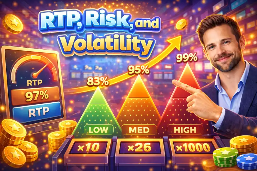 RTP, risk, and volatility